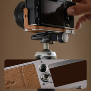 Leather Camera Case (For FujiFilm）