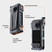 Camera Cage For Insta360 X4 Air