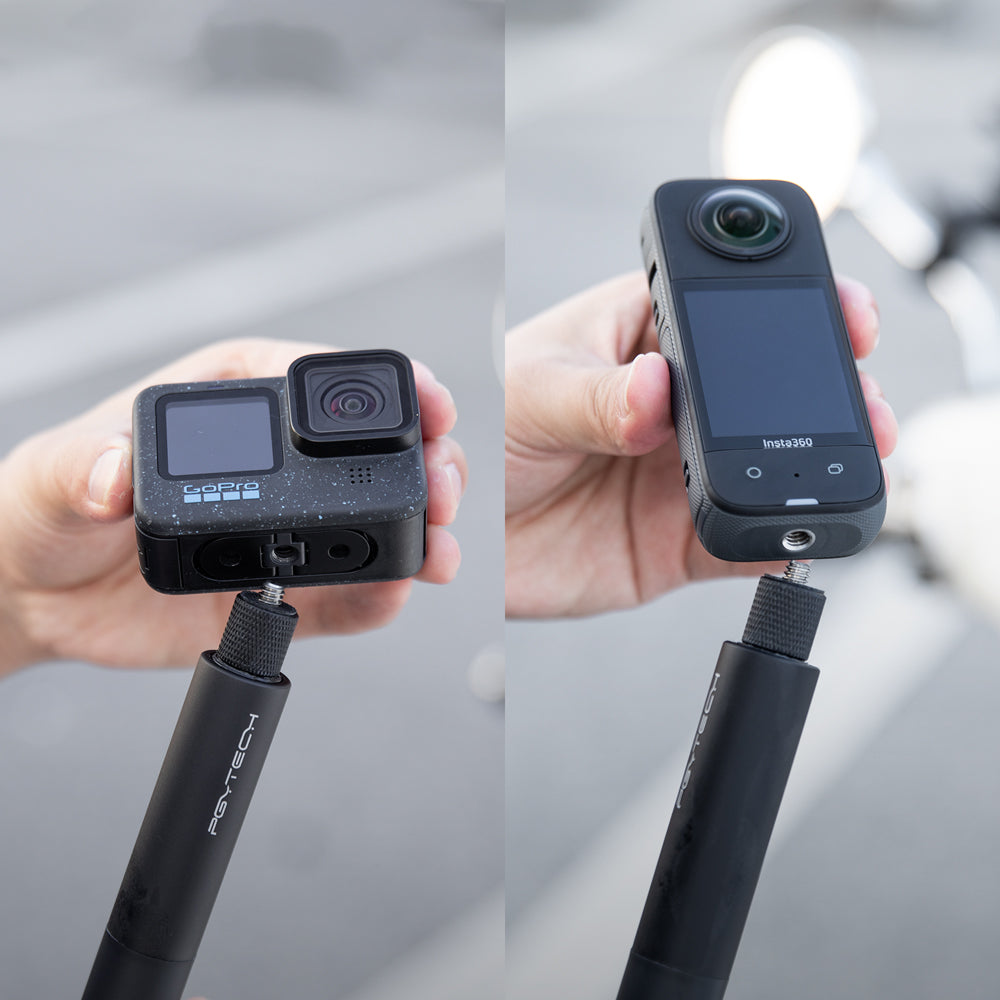 96cm Extendable Selfie Stick：Pair up with action cameras or camera cages