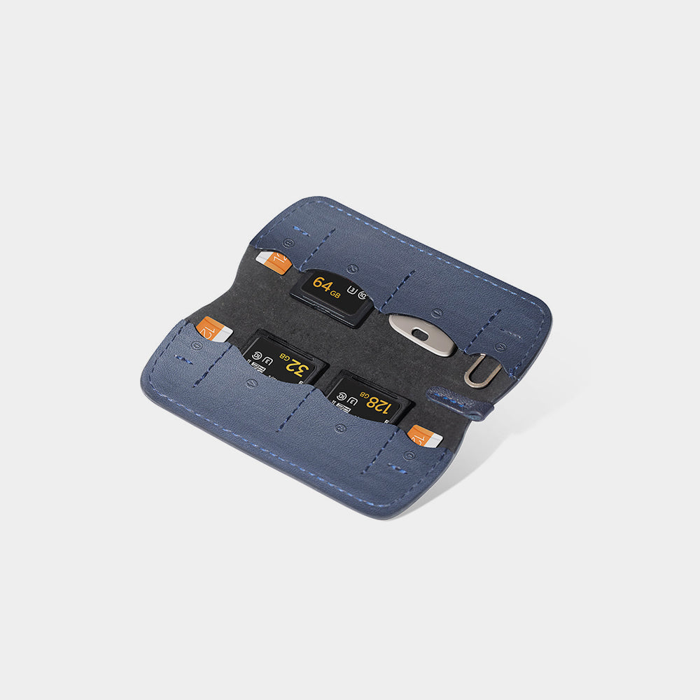 Memory Card Wallet (Deep Navy)