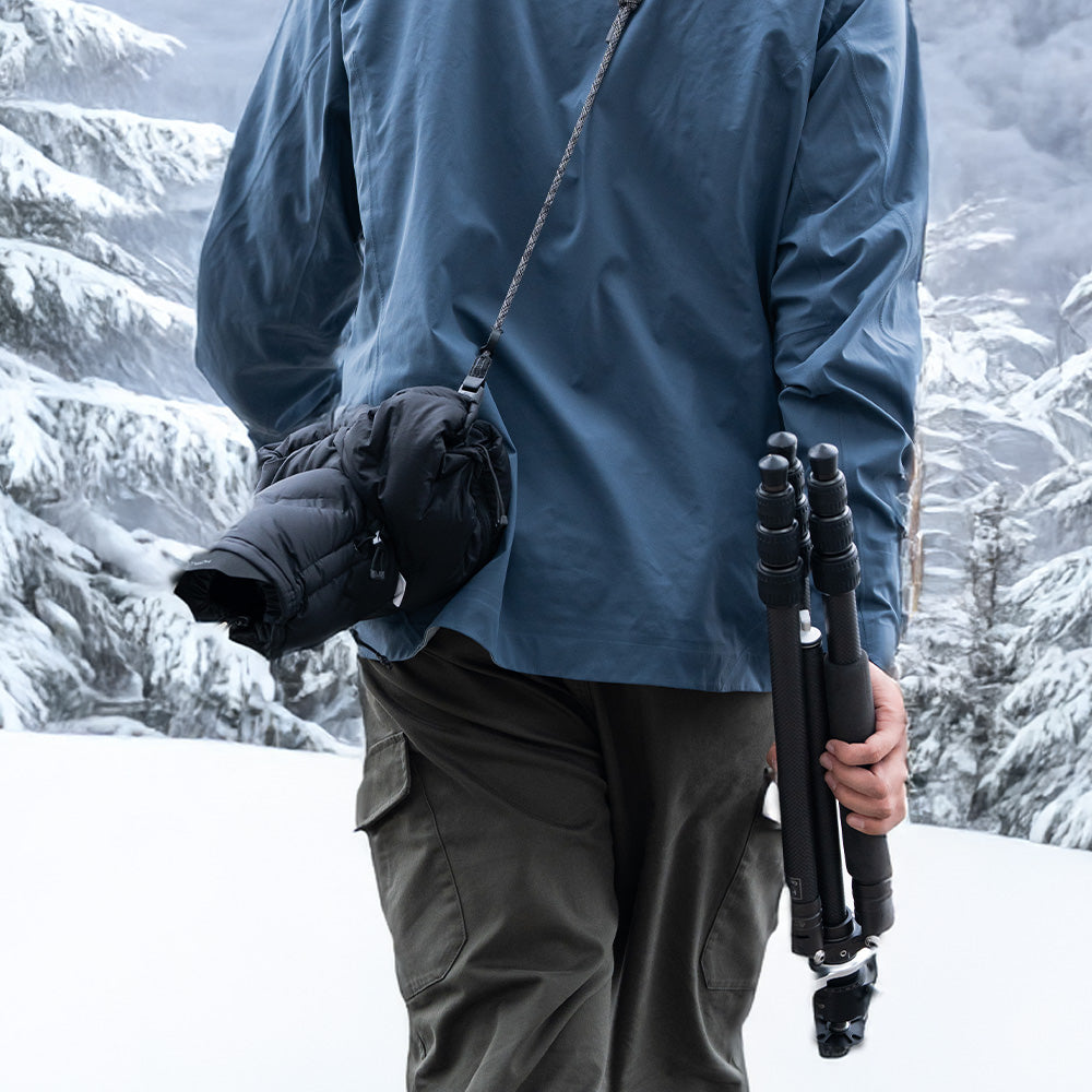 Camera Cold-proof Warm Cover with Camera strap
