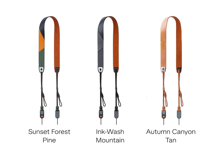 Camera Shoulder Strap Air (Premium Leather Style)