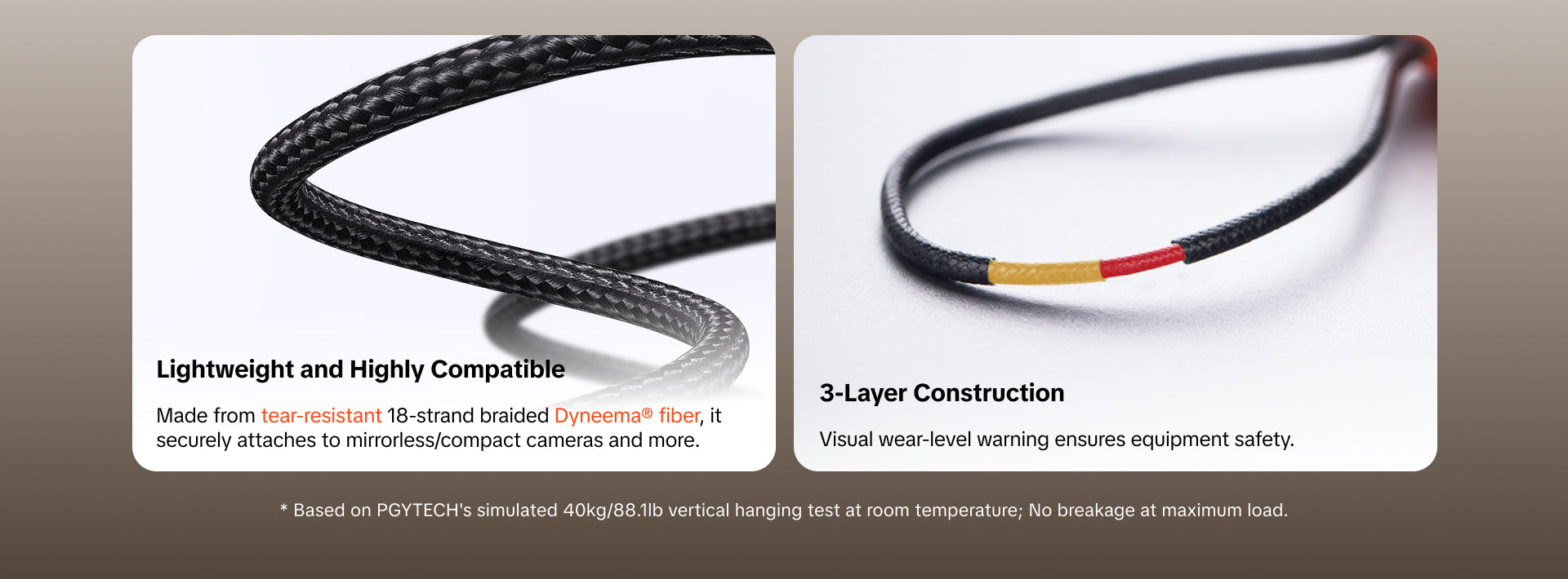 Camera Shoulder Strap Air (Premium Leather Style)