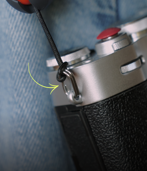 Camera Shoulder Strap Air (Premium Leather Style)