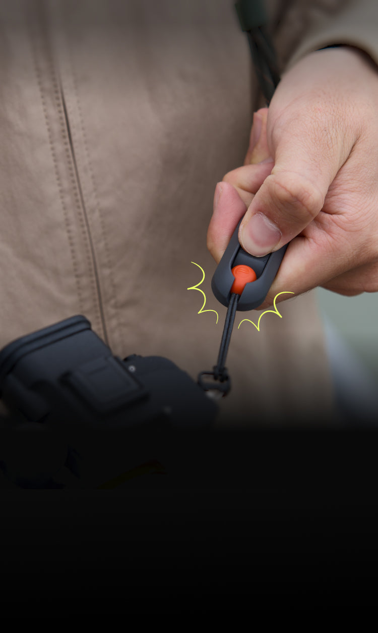 Camera Strap Air (Premium Leather Style)
