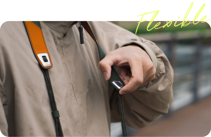 Camera Strap Air (Premium Leather Style)