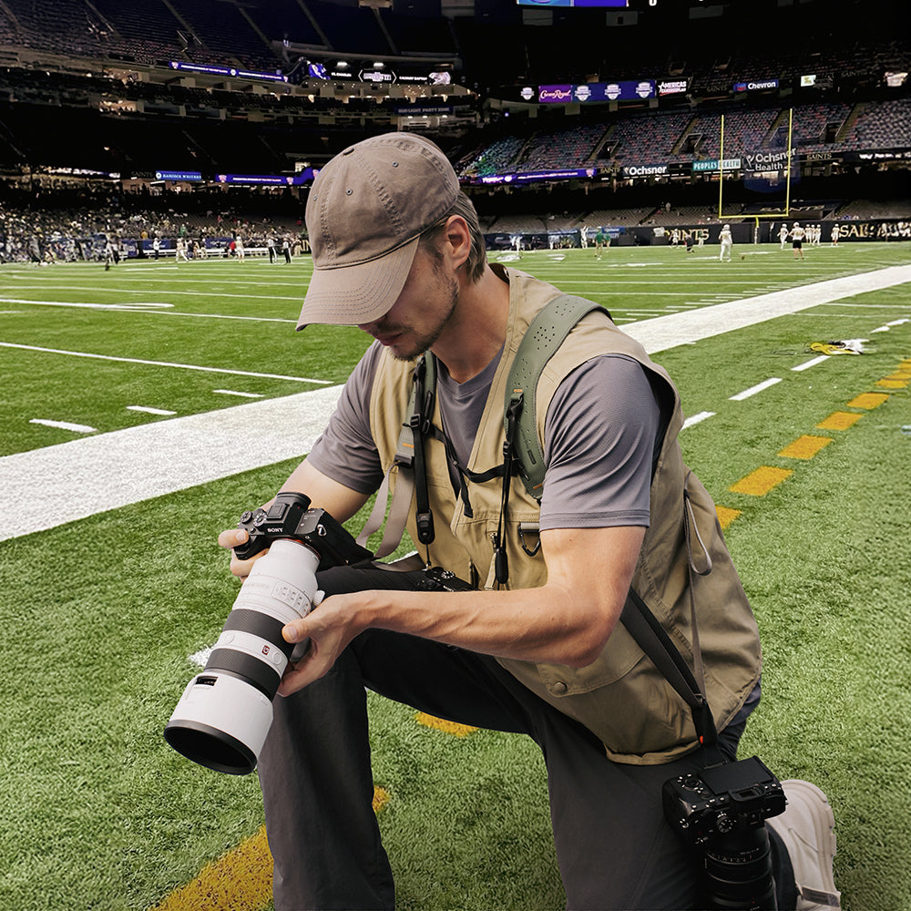 Use the Camera Strap Master to manage camera setups in Events.