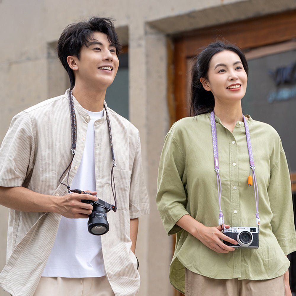 Camera Strap Slim(Trendy): Stylish lightweight strap with colorful mix-and-match design