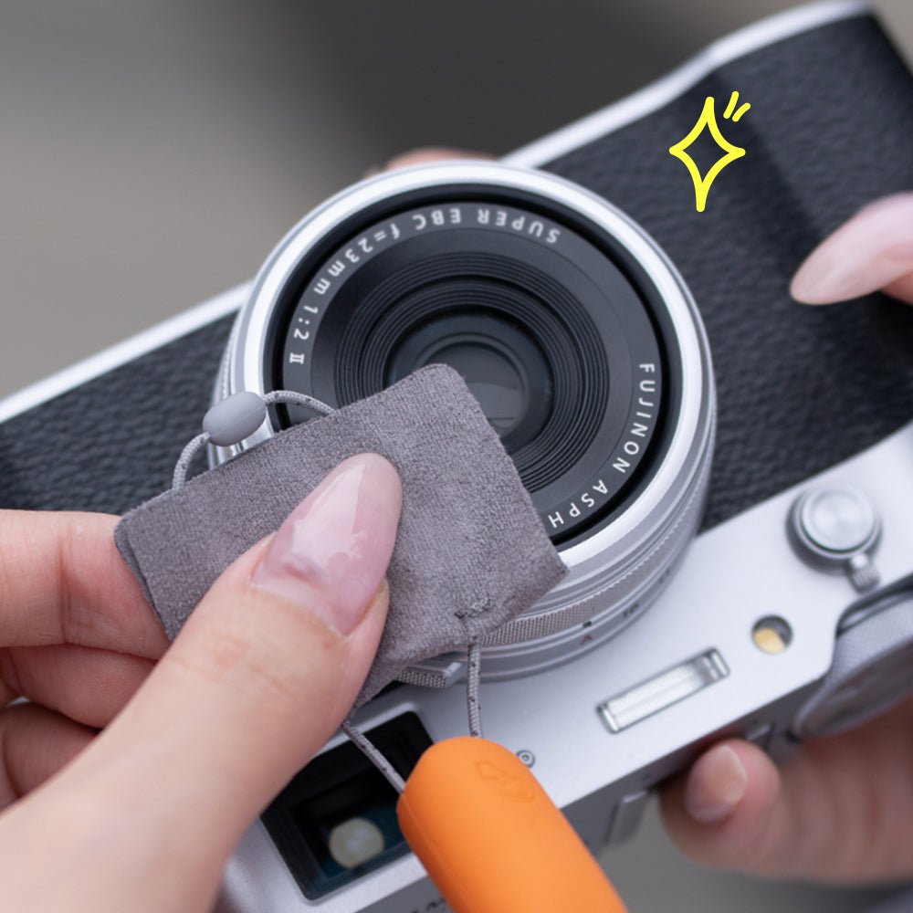 Camera Strap Slim(Trendy)：Clean Lens, Clear Shots					