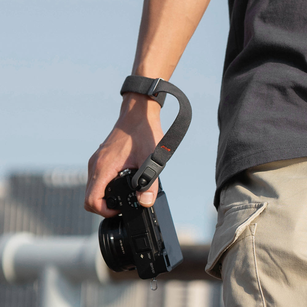 Camera Wrist Strap Air: Lightweight comfort with Quick Connector Slim for sleek minimalist appearance