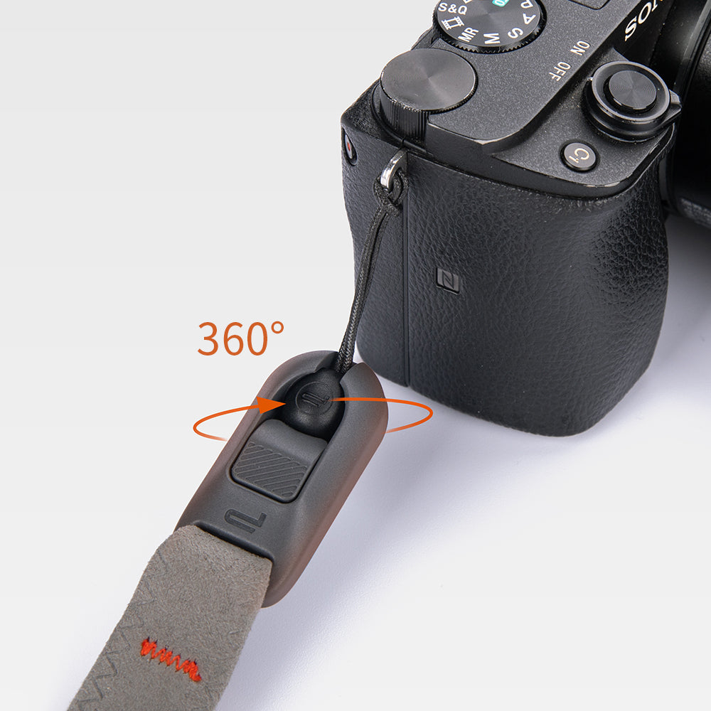 Camera Wrist Strap Air: Ball quick bead with all-angle blind buckle, anti-twist comfortable fit