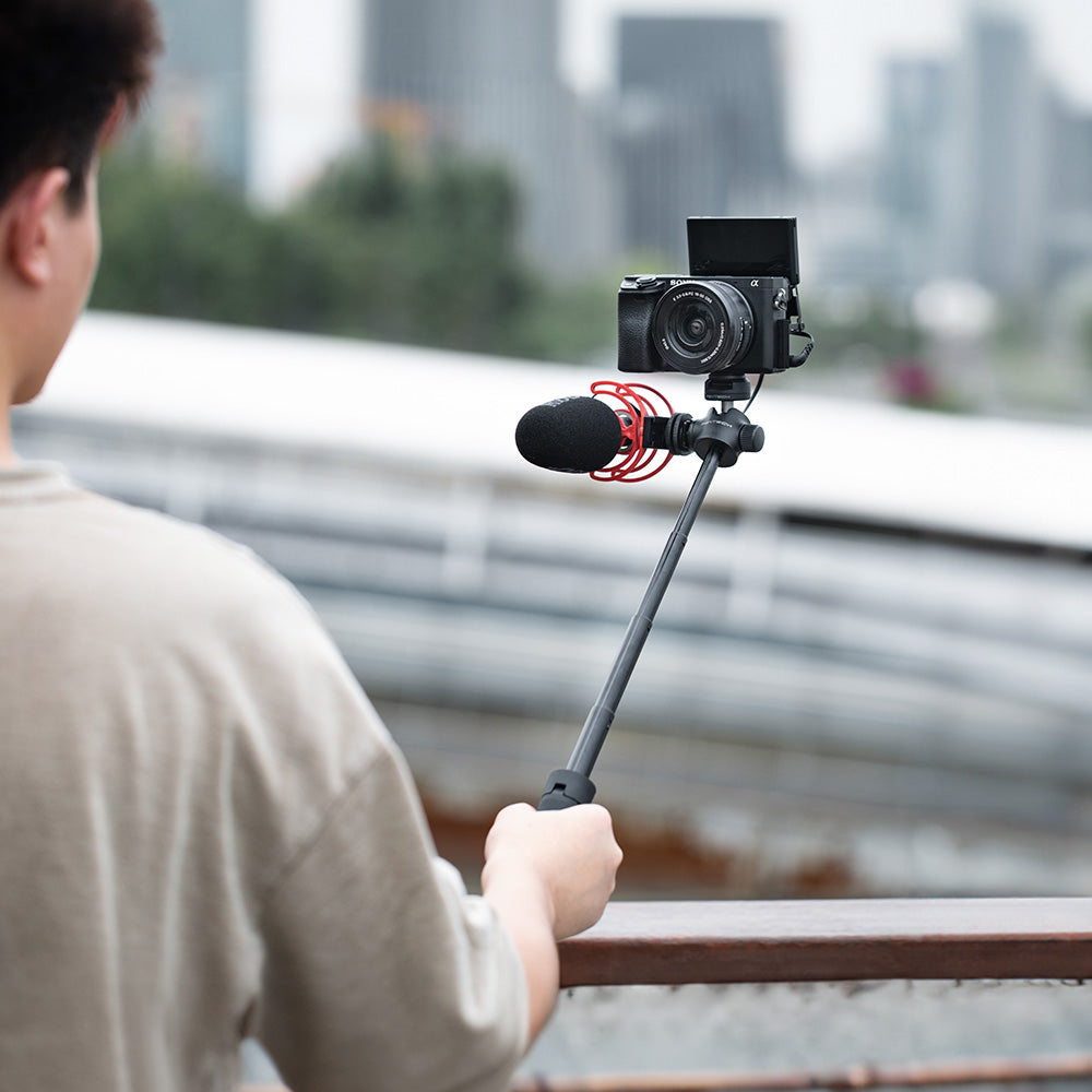 the CapLock Action Camera Extension Pole Tripod is can be used as a selfie stick