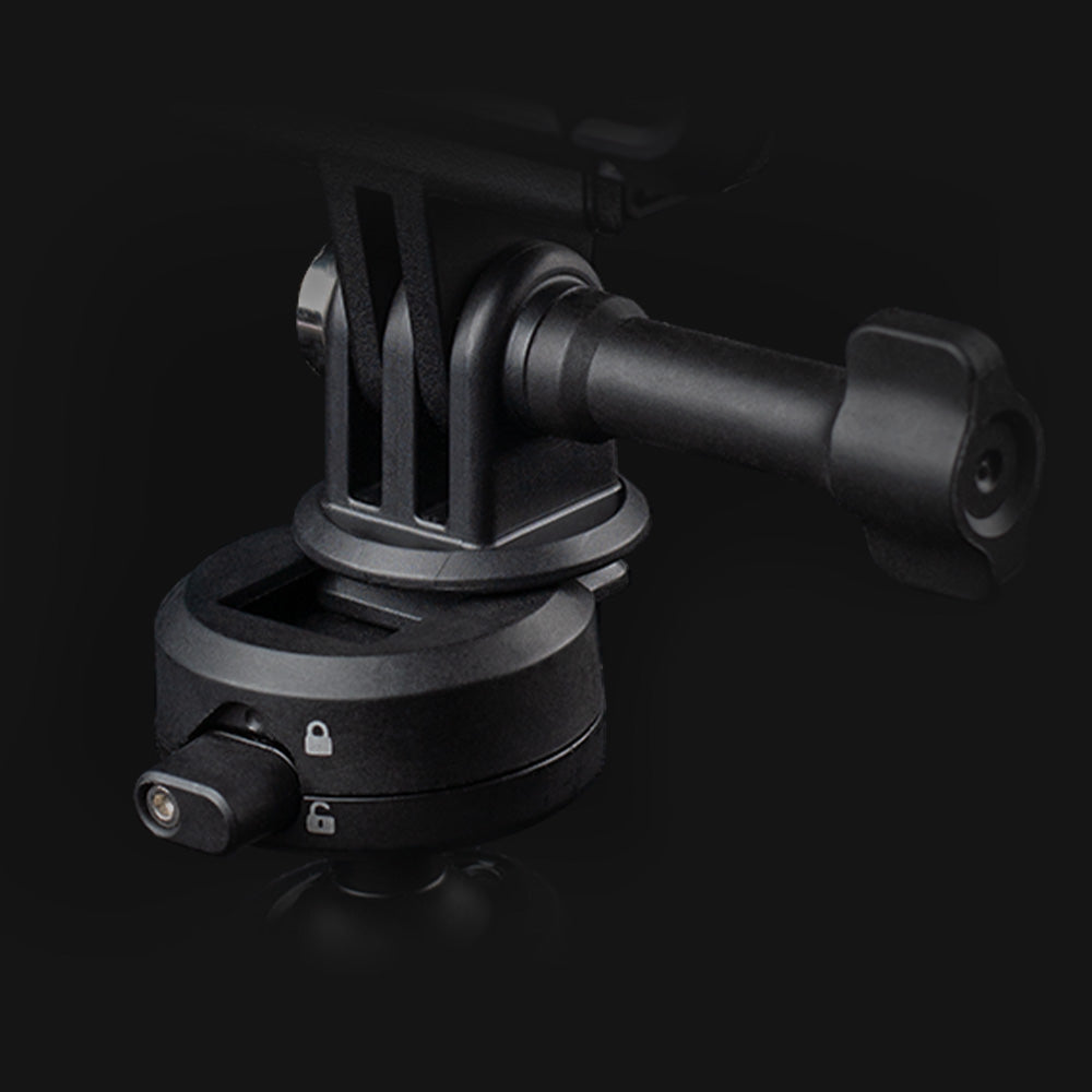 CapLock Action Camera Handlebar Mount is featured with quick release system