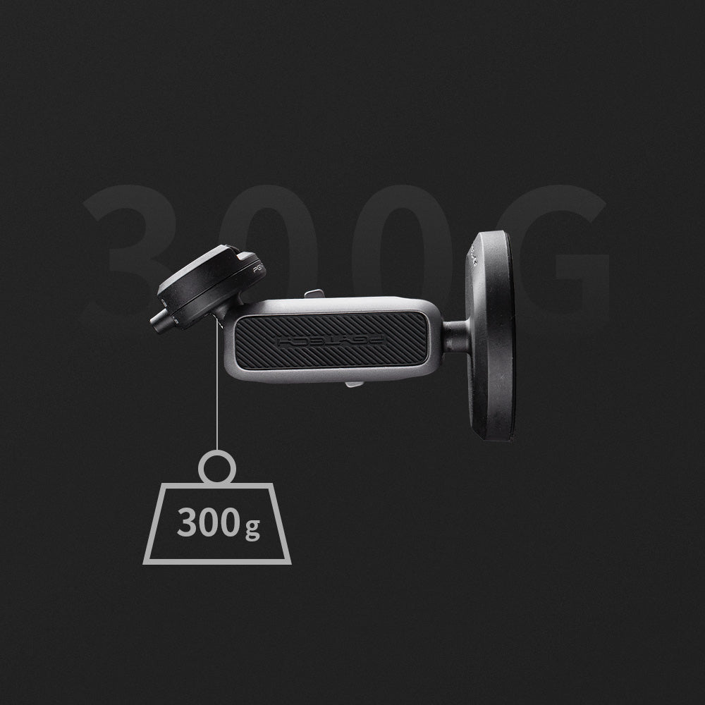the CapLock Action Camera Magnetic Mount has a max load of 300g