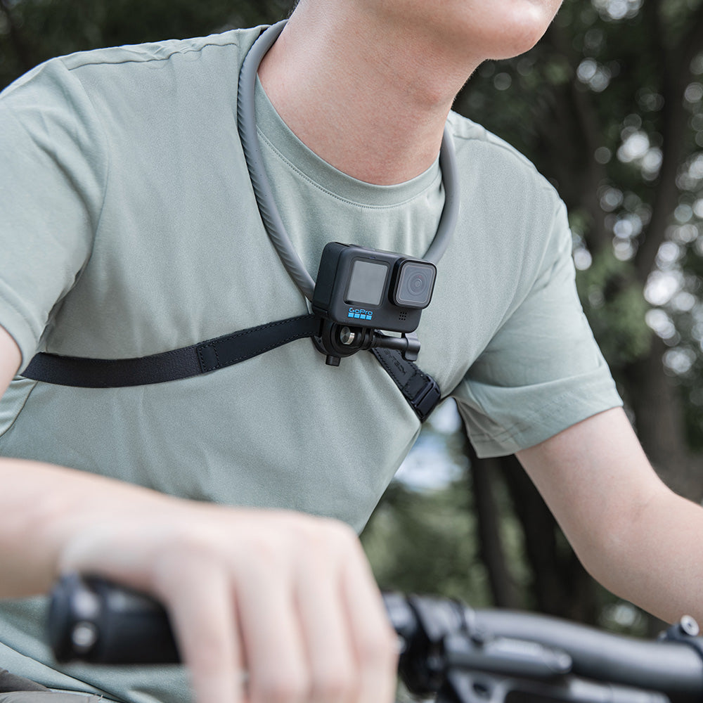 CapLock Action Camera Neck Mount Max：hands-free shooting to record vivid POV moments