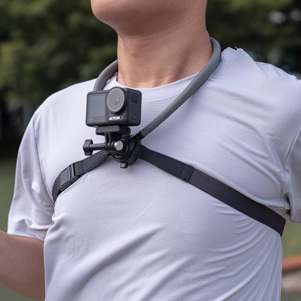 CapLock Action Camera Neck Mount Max：Embrace Smoothness and Speed