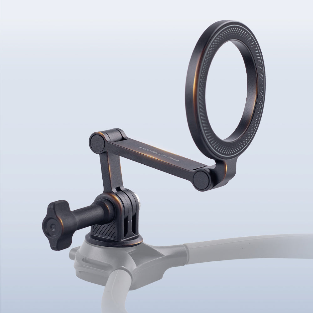 The CapLock Magnetic Smartphone Mount​ is truly built to last​ and ready for anything. Constructed from sturdy aluminum alloy, it delivers exceptional lightweight durability​ and stable support​ for your smartphone, no matter how tough the journey gets.