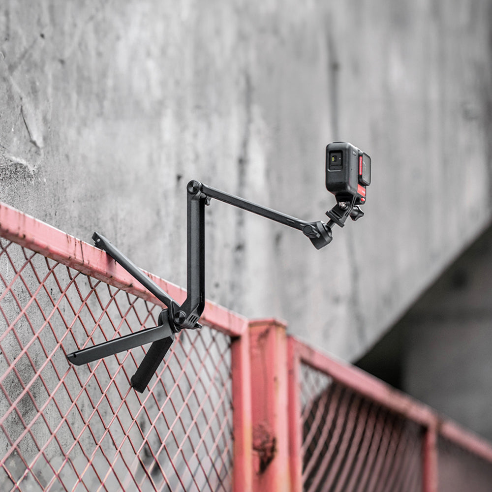 CapLock MantisPod Z: All-in-one tripod, extension stick, and camera grip for versatile content creation
