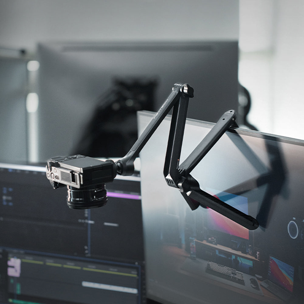 CapLock MantisPod Z: Mantis Mode enables overhead shooting for unboxing, crafts, and vlogs