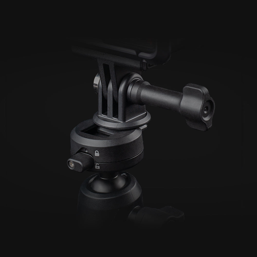CapLock MantisPod Z: One-step installation, compatible with multiple mounts.