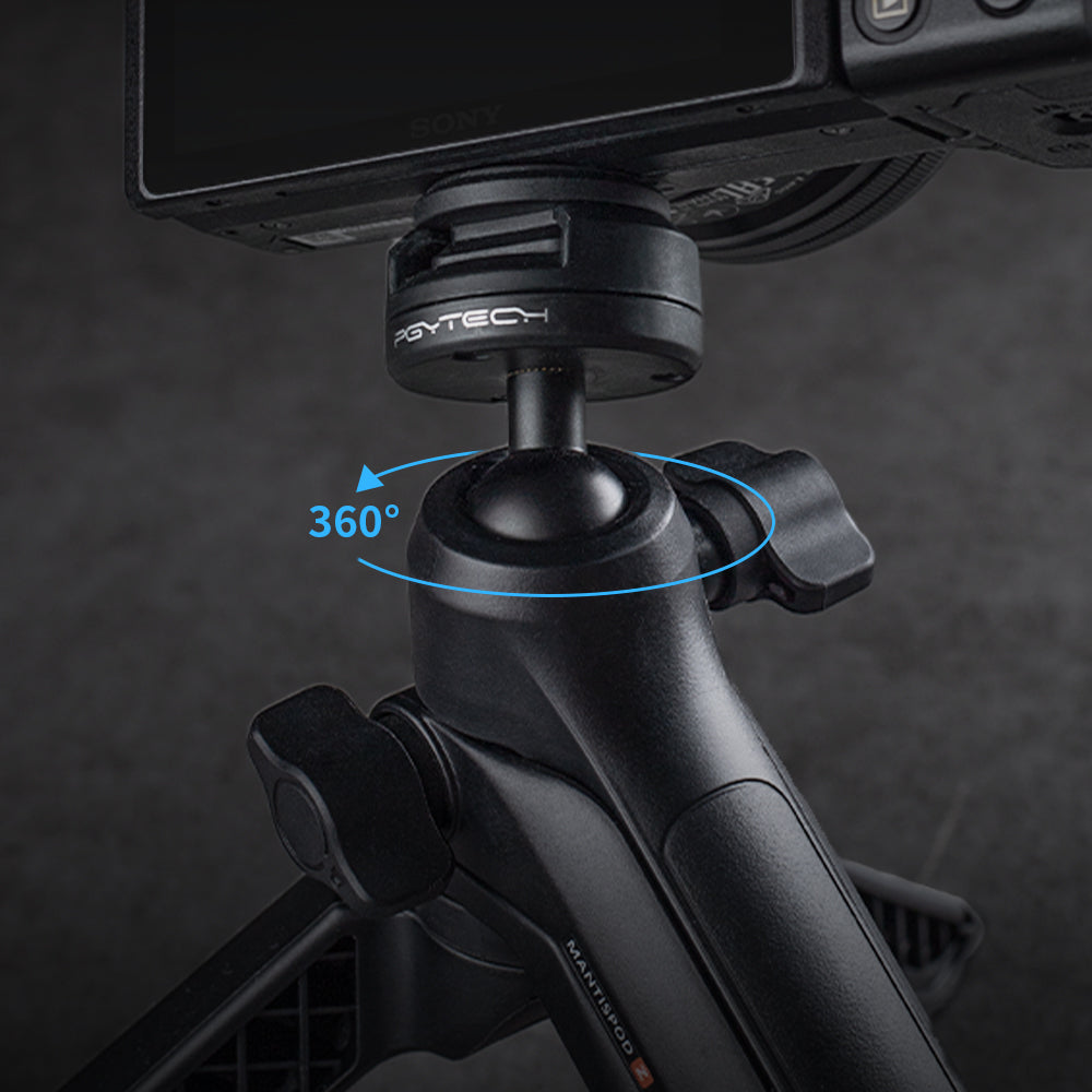CapLock MantisPod Z: 360° seamless panning for smooth multi-directional shooting
