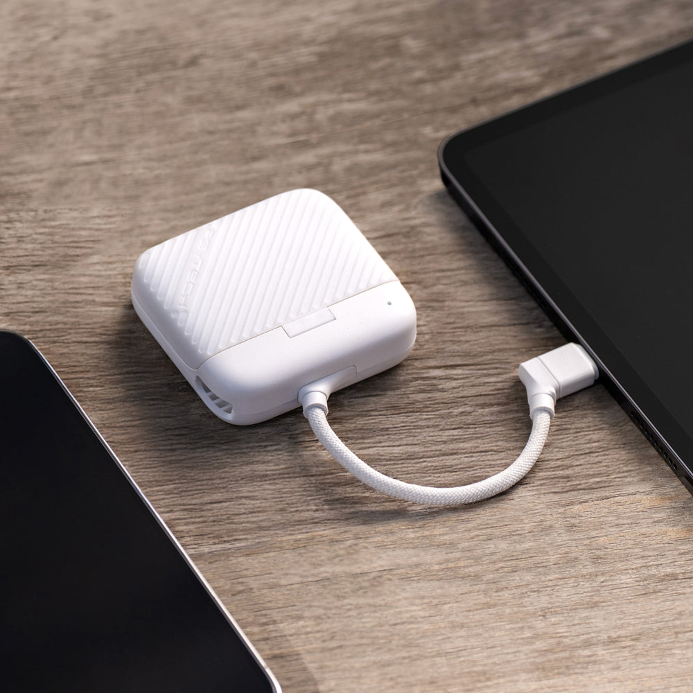 The CreateMate High-speed Mini Card Reader Case has an OTG（On-The-Go） support enables direct data transfer with phones and tablets instantly share your best creations.