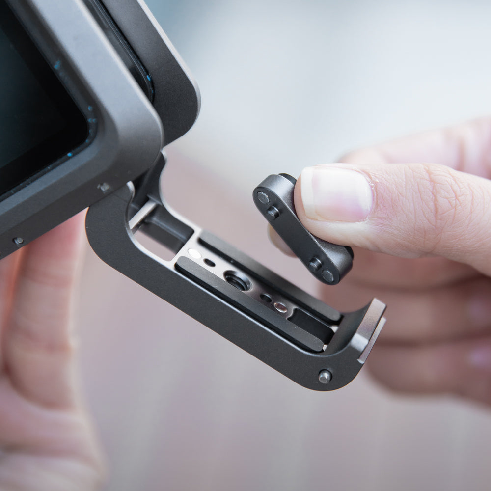GoPro 13 Camera Cage-magnetic battery block
