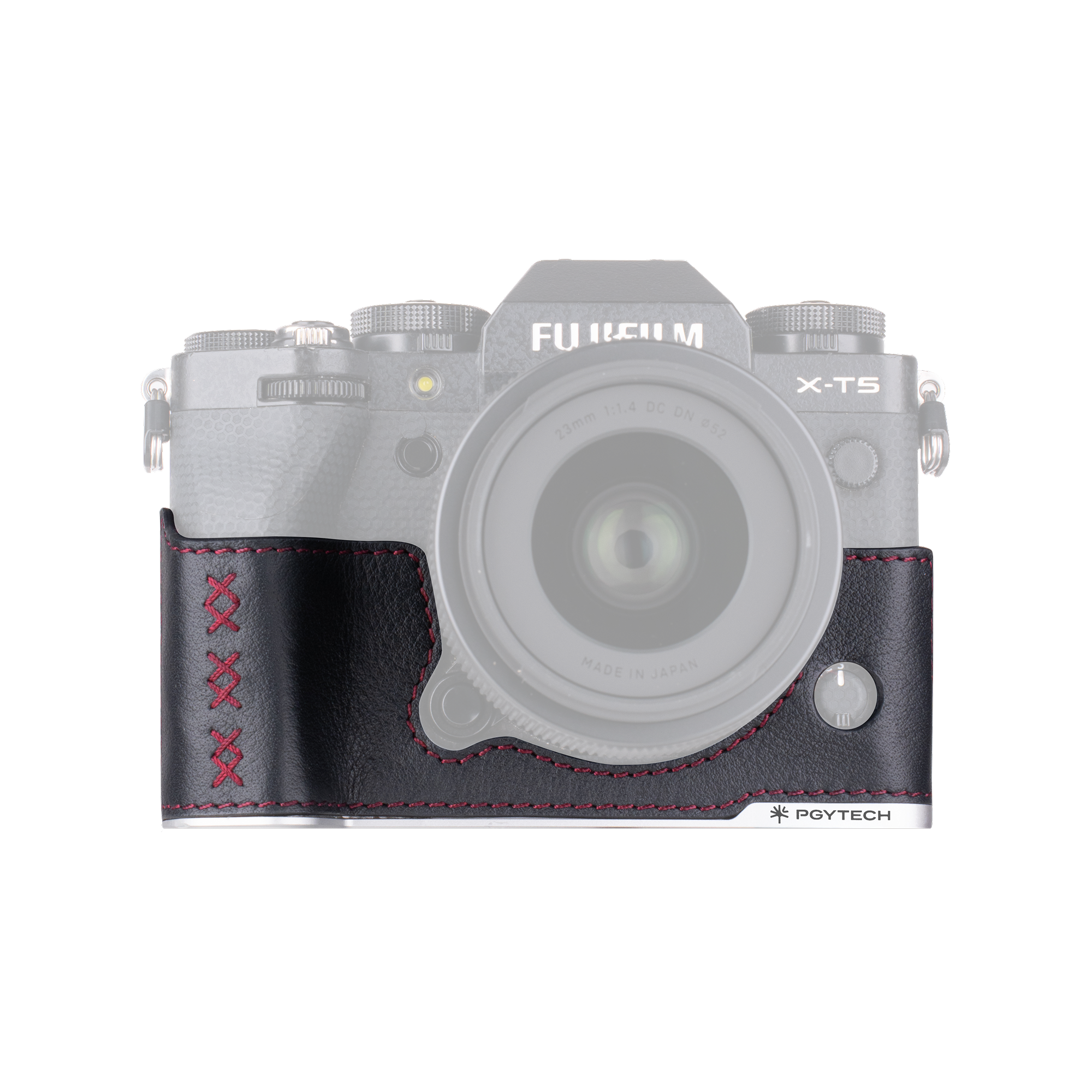 leather-camera-case-for-fujiilm-FUJIFILM X-T5-Midnight Black