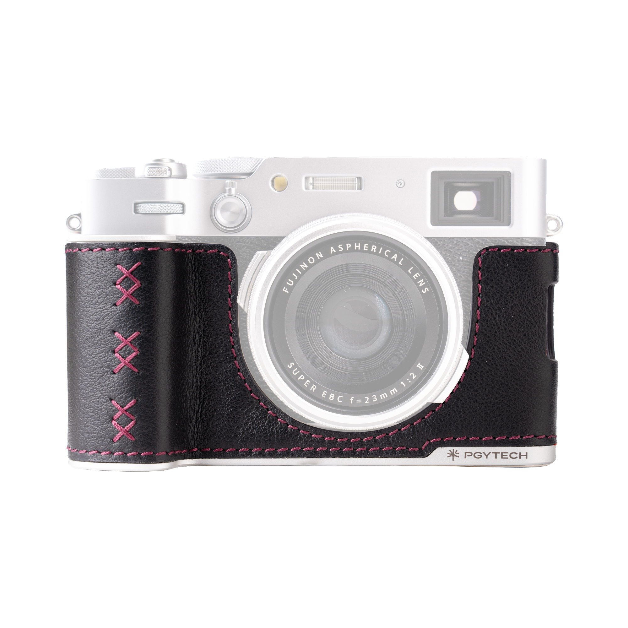 leather-camera-case-for-fujiilm-FUJIFILM X100Ⅵ-Midnight Black