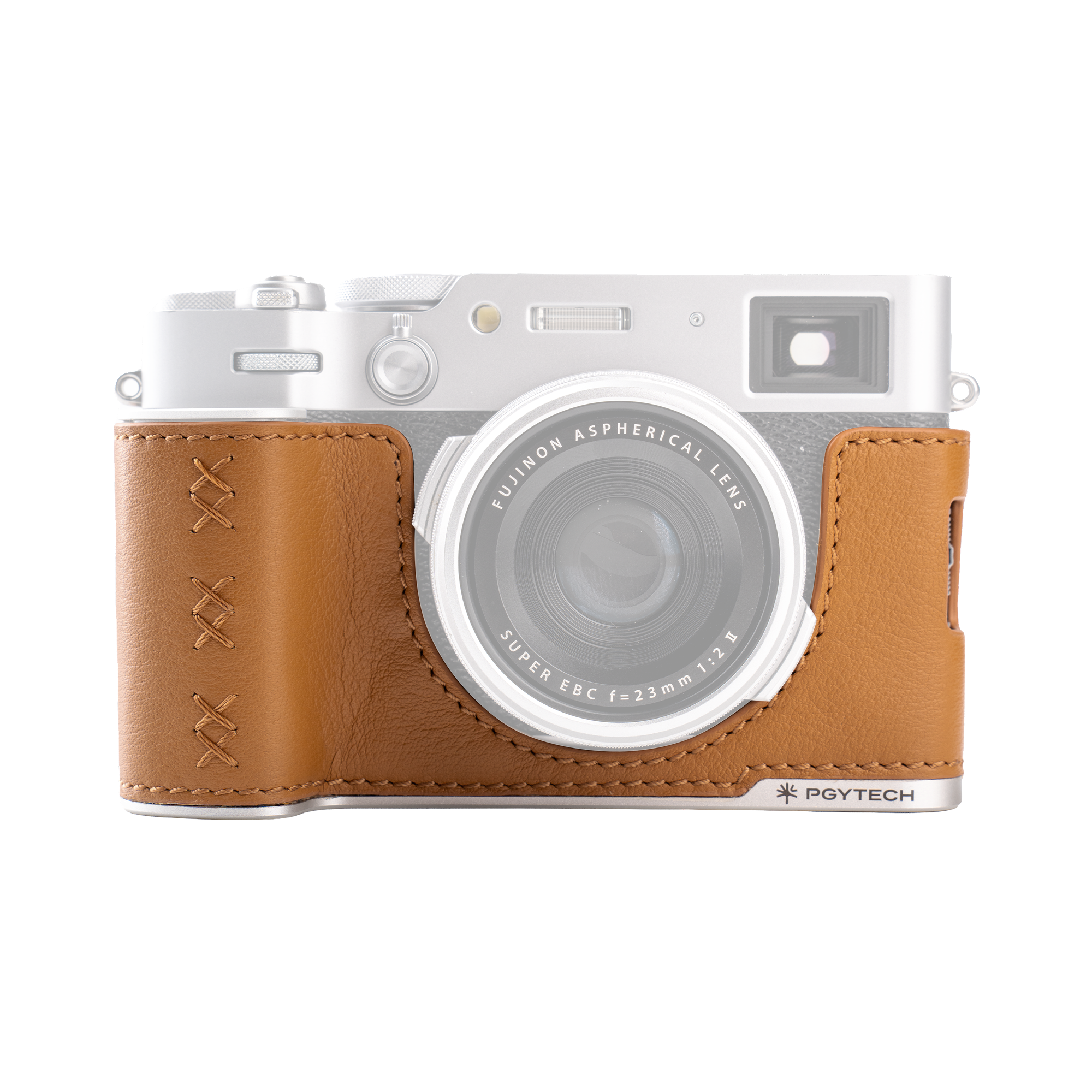 leather-camera-case-for-fujiilm-FUJIFILM X100Ⅵ-Clay Brown