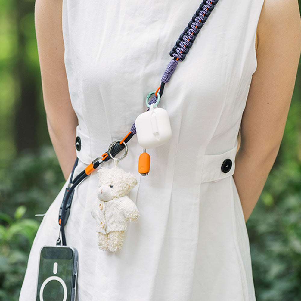 LinkGo Phone Photography Strap(Braided): GearUp style with built-in attachment points for customizing with gadgets and accessories