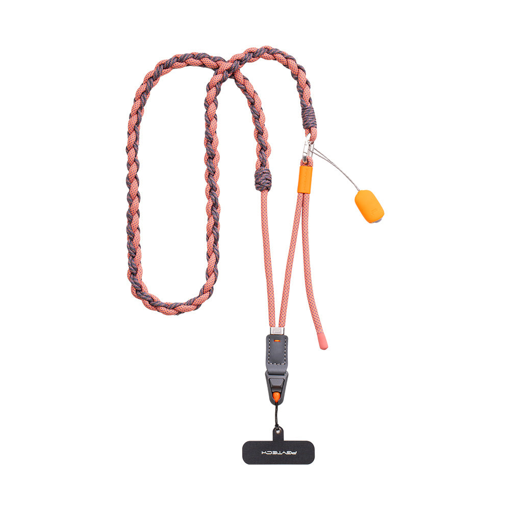 LinkGo Phone Photography Strap(Braided) Coral Pink