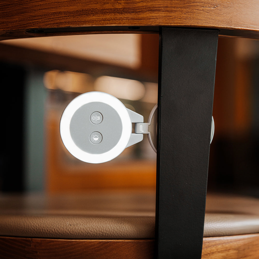 MagGlow Phone Fill Light: Versatile attachment to railings, fridges, and more