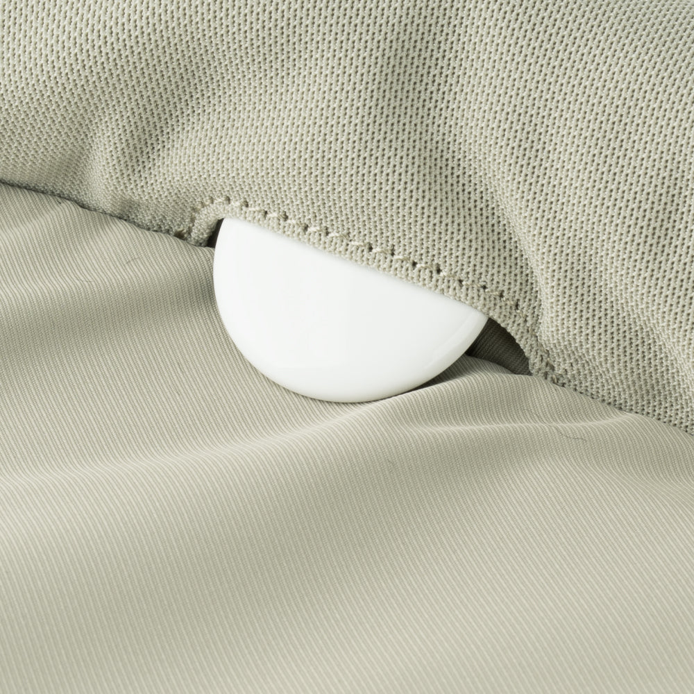 Hidden AirTag pocket for secure anti-theft protection