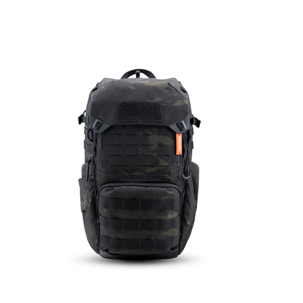 black tactical laptop backpack M-Tac Mission Pack camping or survival prep. Tactics Collection Division Backpack -