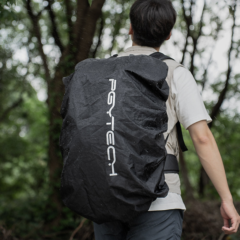 OneMo Travel Backpack-rain cover for extreme weather.