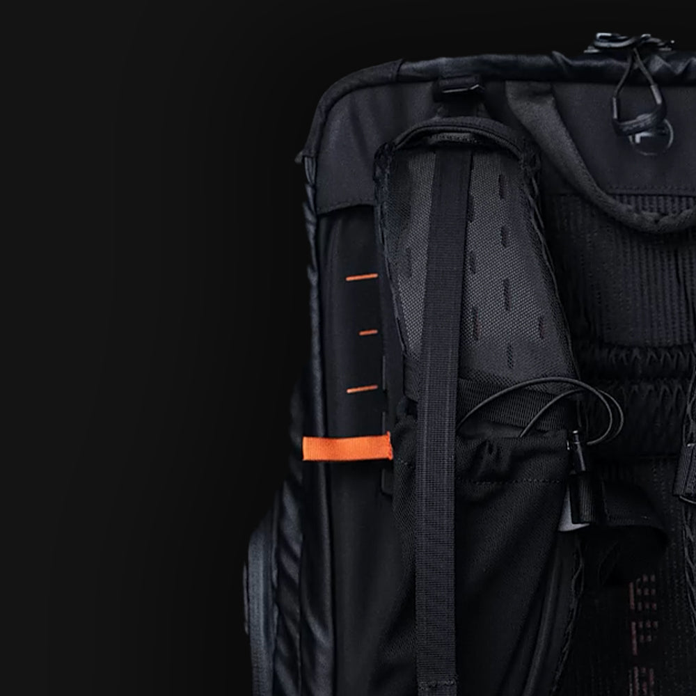 The OnePro Flex Backpack could be adjusted to fit easily.
