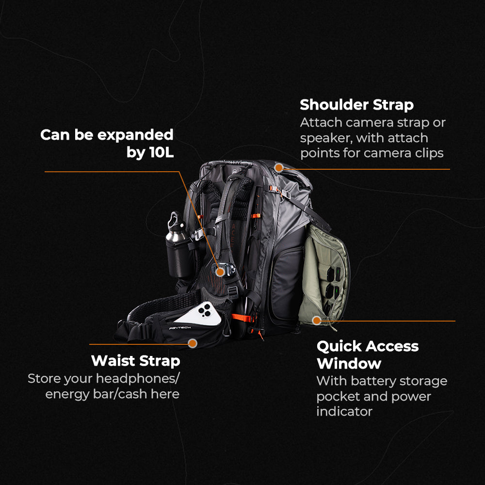 Illustration of the OnePro Flex Backpack