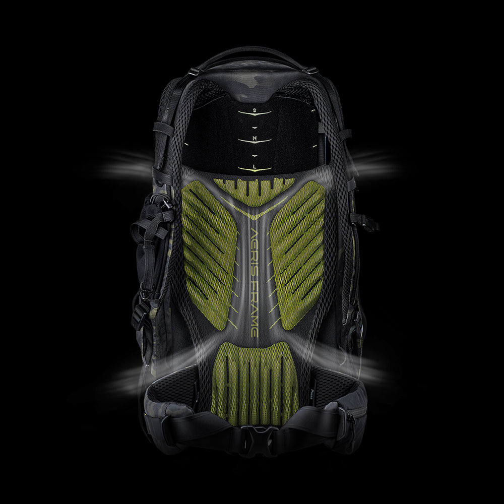 OnePro ST Backpack: Eagle Wing back panel, breathable cushioned support