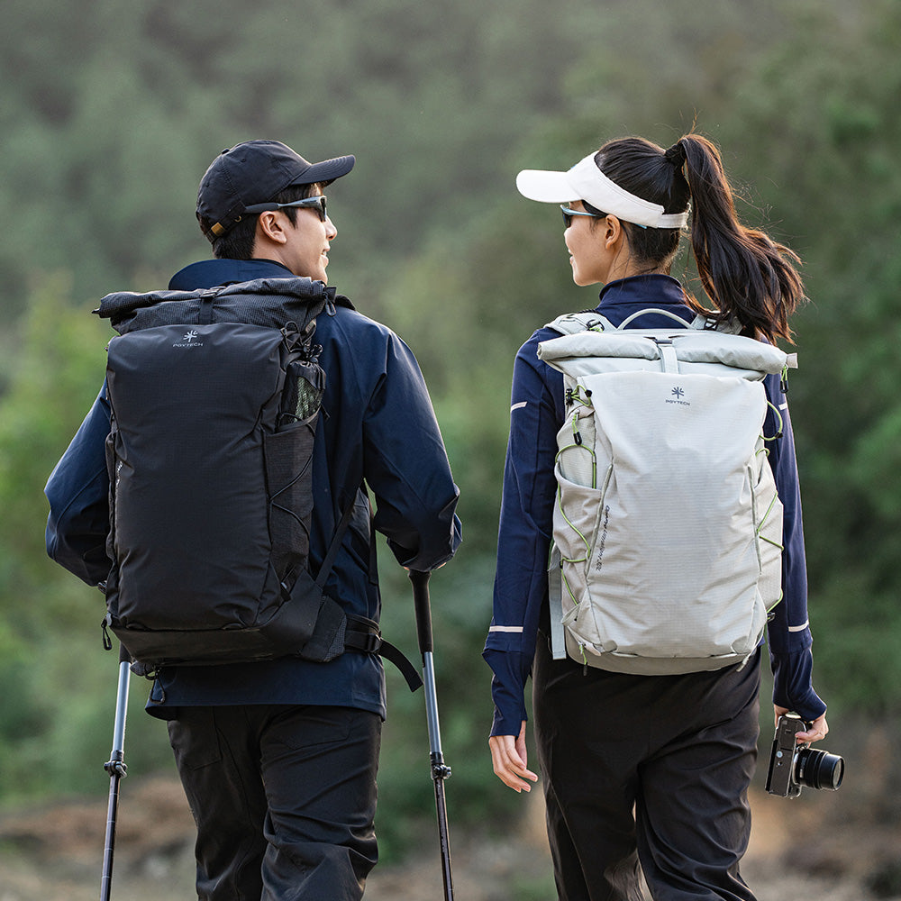 Hiking with OnePro Ultralight Backpack.