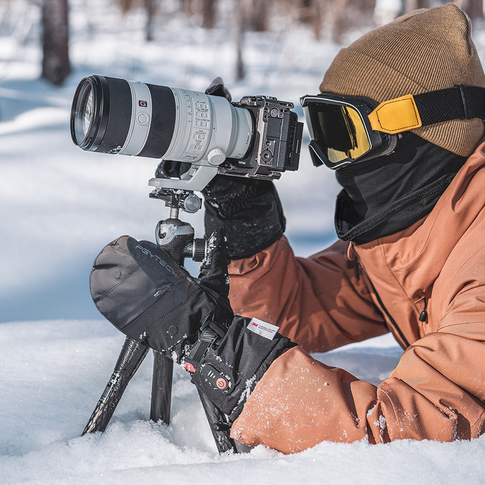 Shooting in the snow with Photography Gloves 