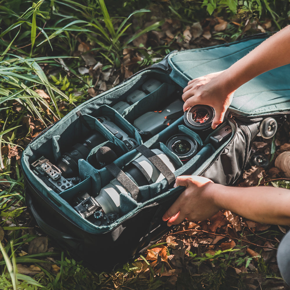 backpack for camera gear Roller Camera Backpack