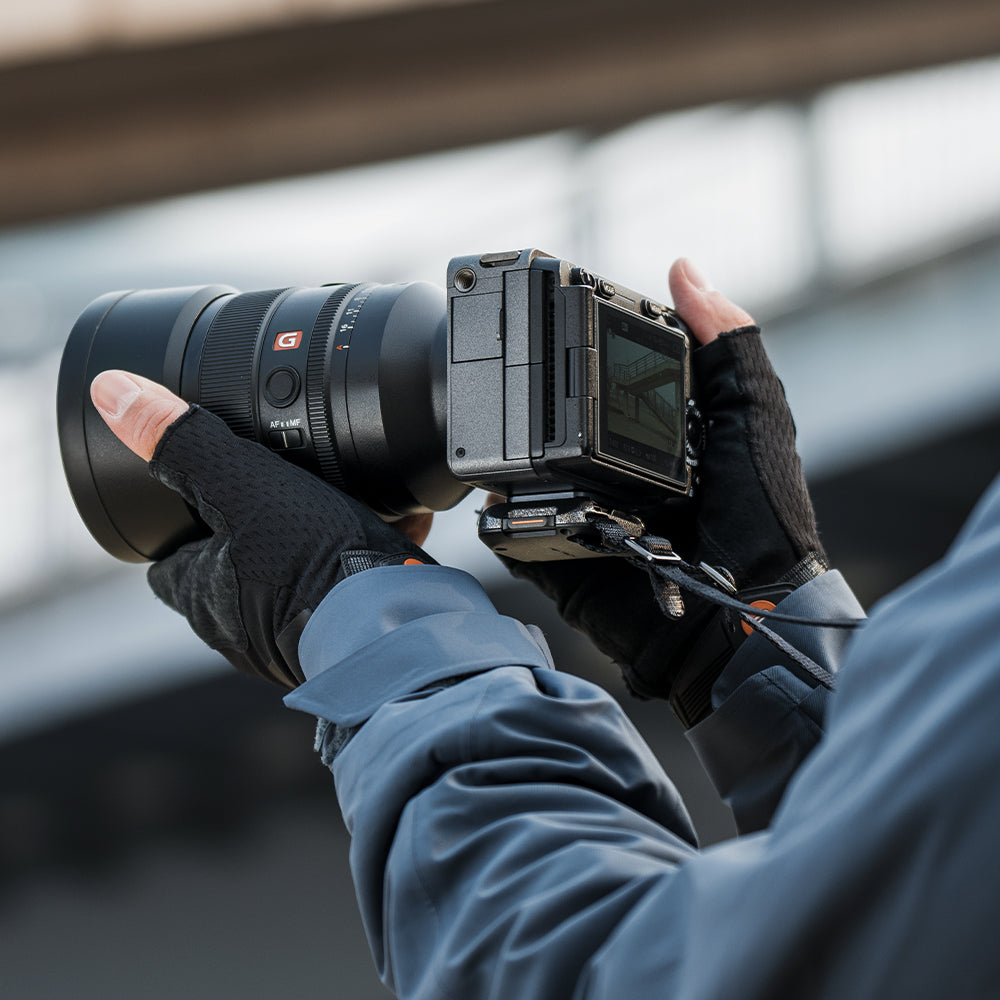 Shoulder Strap Quick Release Clamp & Plate：Quick one-step mounting ，simplifying photo/video creation