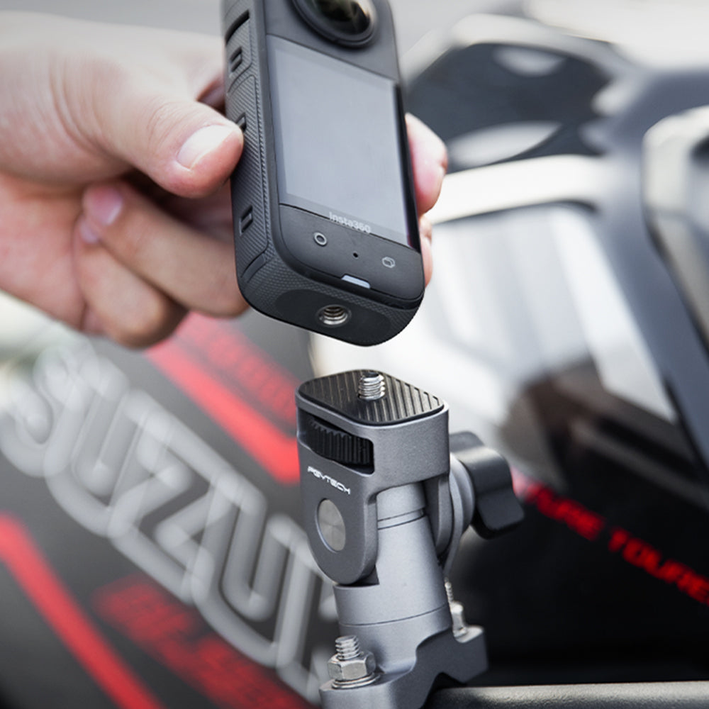 the U-Bolt Mount is adaptable for action camera and other gears