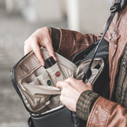 OneGo backpack battery power indicator