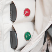 OneGo backpack battery power indicator