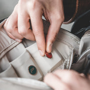 OneGo backpack battery power indicator