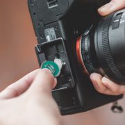 OneGo backpack battery power indicator use as a wrench