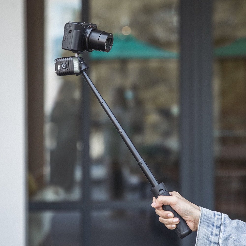 PGYTECH Phone Extension Pole Tripod Set：Panoramic Ball Head 