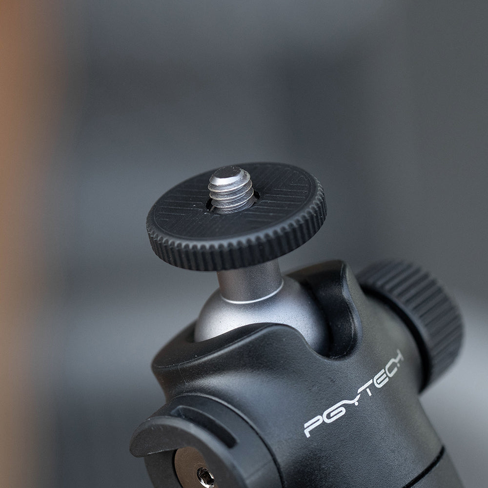 PGYTECH Extension Pole Tripod
：With 1/4 adapter to match with phone holder, MILC and action cameras